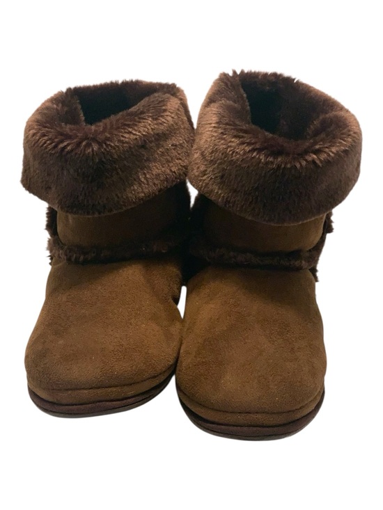 dearfoams Other - Dearfoams Women's Beth Faux Fur Folddown Booties
